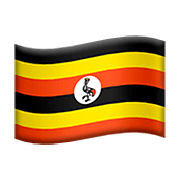 🇺🇬 Emoji Bandera: Uganda en Apple iOS 11.2.