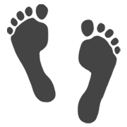 👣 Emoji Fußabdrücke Apple iOS 11.2.