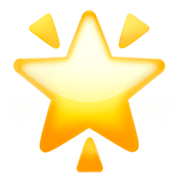 Émoji 🌟 étoile Brillante sur Apple iOS 11.2.