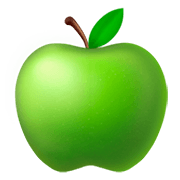Emoji 🍏 Mela Verde su Apple iOS 11.2.