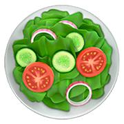 🥗 Emoji Ensalada en Apple iOS 11.2.