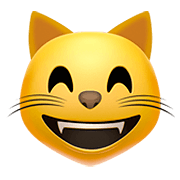 😸 Emoji Gato Sonriendo Con Ojos Sonrientes en Apple iOS 11.2.