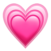 Émoji 💗 Cœur Grandissant sur Apple iOS 11.2.
