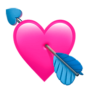 💘 Emoji Coração Com Flecha na Apple iOS 11.2.