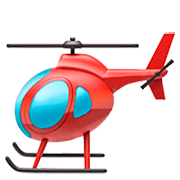 🚁 Emoji Helicóptero en Apple iOS 11.2.