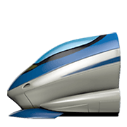 Émoji 🚄 TGV sur Apple iOS 11.2.