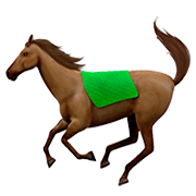 Emoji 🐎 Cavallo su Apple iOS 11.2.