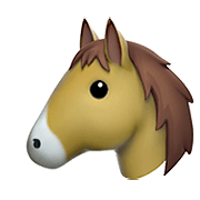 🐴 Emoji Rosto De Cavalo na Apple iOS 11.2.