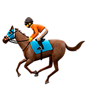 🏇 Emoji Corrida De Cavalos na Apple iOS 11.2.