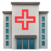 Émoji 🏥 Hôpital sur Apple iOS 11.2.