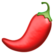 🌶️ Emoji Chile Picante en Apple iOS 11.2.