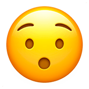 Emoji 😯 Faccina Sorpresa su Apple iOS 11.2.