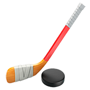 Émoji 🏒 Hockey Sur Glace sur Apple iOS 11.2.