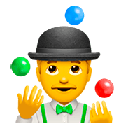 Emoji 🤹 Persona Che Fa Giocoleria su Apple iOS 11.2.