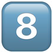 8️⃣ Emoji Tecla: 8 na Apple iOS 11.2.