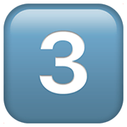 3️⃣ Emoji Tecla: 3 na Apple iOS 11.2.