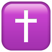 Émoji ✝️ Croix Latine sur Apple iOS 11.2.