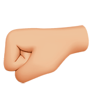 Emoji 🤛🏼 Pugno A Sinistra: Carnagione Abbastanza Chiara su Apple iOS 11.2.