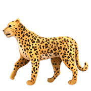 Emoji 🐆 Leopardo su Apple iOS 11.2.