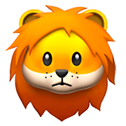Émoji 🦁 Tête De Lion sur Apple iOS 11.2.