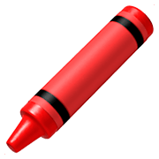 Émoji 🖍️ Crayon Pastel sur Apple iOS 11.2.