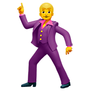 🕺 Emoji Hombre Bailando en Apple iOS 11.2.