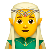 🧝‍♂️ Emoji Elf Apple iOS 11.2.