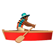 Émoji 🚣🏾‍♂️ Rameur Dans Une Barque : Peau Mate sur Apple iOS 11.2.