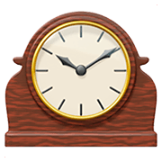 Emoji 🕰️ Orologio Da Mensola su Apple iOS 11.2.