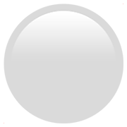 Émoji ⚪ Disque Blanc sur Apple iOS 11.2.