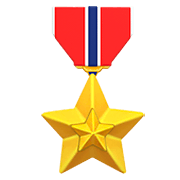 🎖️ Emoji Medalla Militar en Apple iOS 11.2.