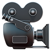 🎥 Emoji Câmera De Cinema na Apple iOS 11.2.