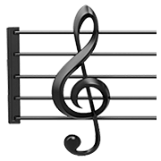 🎼 Emoji Partitura Musical na Apple iOS 11.2.