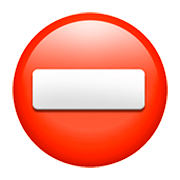 ⛔ Emoji Zutritt verboten Apple iOS 11.2.