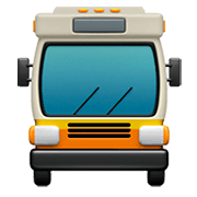 🚍 Emoji ônibus Se Aproximando na Apple iOS 11.2.