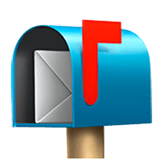 📬 Emoji offener Briefkasten mit Post Apple iOS 11.2.