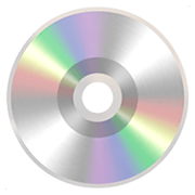 Émoji 💿 CD sur Apple iOS 11.2.