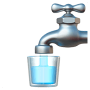 🚰 Emoji Agua Potable en Apple iOS 11.2.