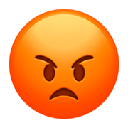 😡 Emoji schmollendes Gesicht Apple iOS 11.2.