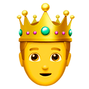 Emoji 🤴 Principe su Apple iOS 11.2.