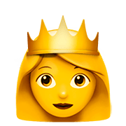 👸 Emoji Princesa en Apple iOS 11.2.