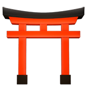 Emoji ⛩️ Santuario Shintoista su Apple iOS 11.2.