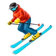 ⛷️ Emoji Skifahrer(in) Apple iOS 11.2.