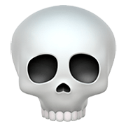 💀 Emoji Totenkopf Apple iOS 11.2.