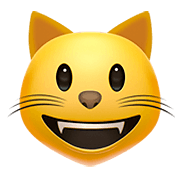 😺 Emoji Rosto De Gato Sorrindo na Apple iOS 11.2.