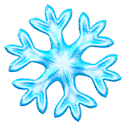❄️ Emoji Copo De Nieve en Apple iOS 11.2.
