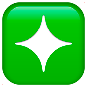 Emoji ❇️ Scintilla Stilizzata su Apple iOS 11.2.