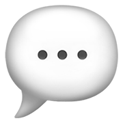 💬 Emoji Bocadillo De Diálogo en Apple iOS 11.2.