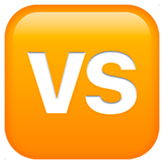 Émoji 🆚 Bouton VS sur Apple iOS 11.2.