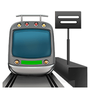 🚉 Emoji Estación De Tren en Apple iOS 11.2.